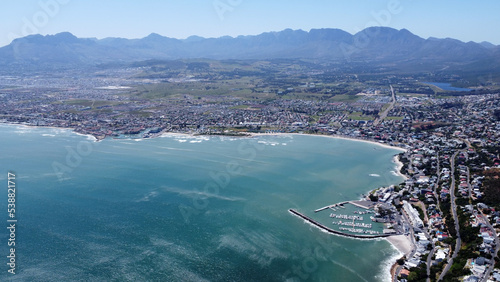 Aerial view of Gordon's bay