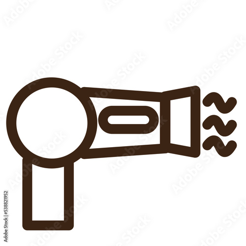 barber blower dryer hair hair blower hair dryer salon icon