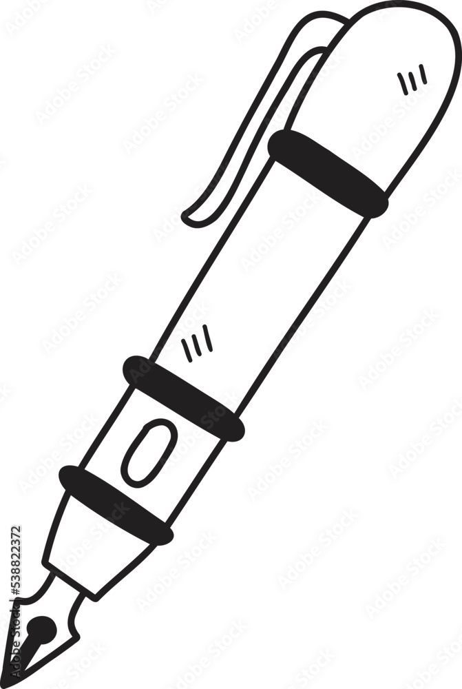 Hand Drawn cute pen illustration Hand Drawn cute pen illustration