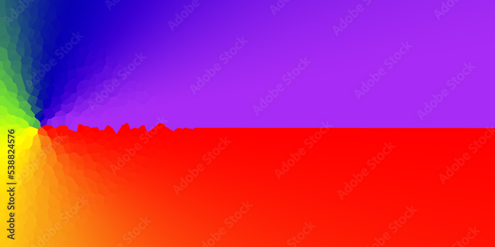 Colorful abstract wide banner background, modern corporate concept.