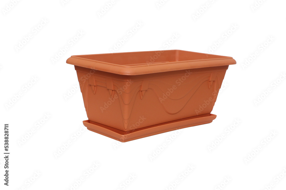 FLOWER PLASTIC POTS