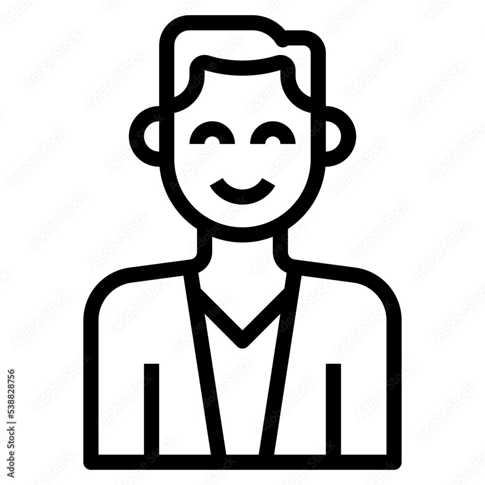 avatar outline icon