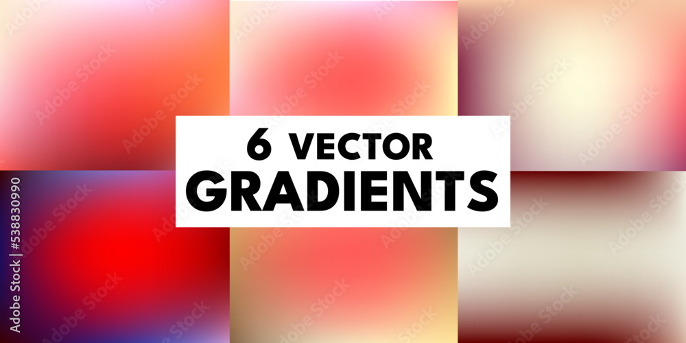 A set of vector gradients in trending passionate color combinations. For covers, wallpapers, branding and other projects. You can use gradients for any of the projects. A set of vector gradients in trending passionate color combinations. For covers, wallpapers, branding and other projects. You can use gradients for any of the projects.