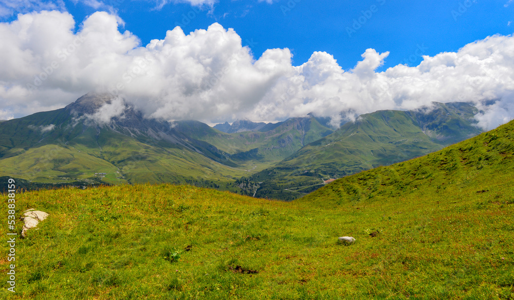 Obraz premium Zürs am Arlberg / Lechquellengebirge. Vorarlberg (Österreich) 