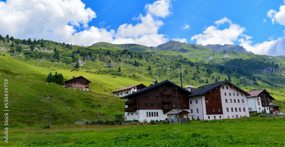 Zürs am Arlberg / Lechquellengebirge. Vorarlberg (Österreich)