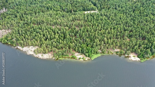 sur les bords du lac Mälar (Mälaren) en Suède	 photo