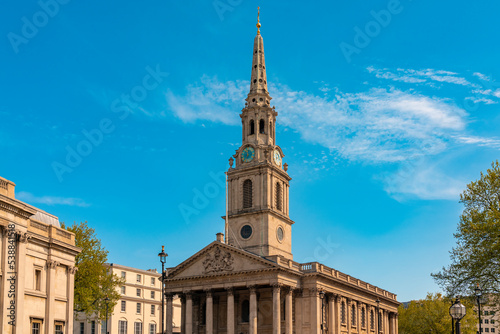 UK, England, London, Exterior of Saint Martin-in-the-Fields church photo
