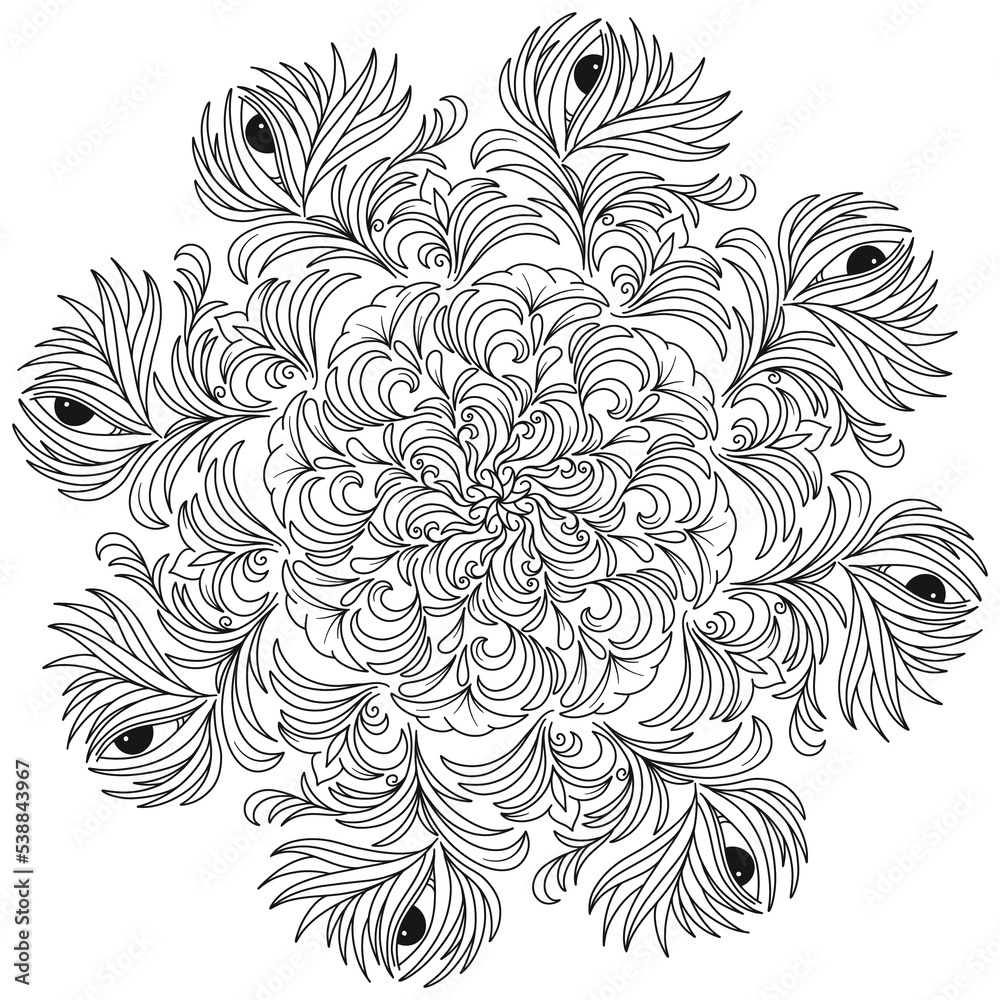 Mandala Coloring book art, wallpaper design, tile pattern, shirt, greeting card, sticker, lace pattern and tattoo. decoration for interior design. Vector ethnic oriental circle ornament. background Mandala Coloring book art, wallpaper design, tile pattern, shirt, greeting card, sticker, lace pattern and tattoo. decoration for interior design. Vector ethnic oriental circle ornament. background