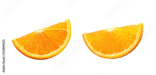 Orange, isolated on white background