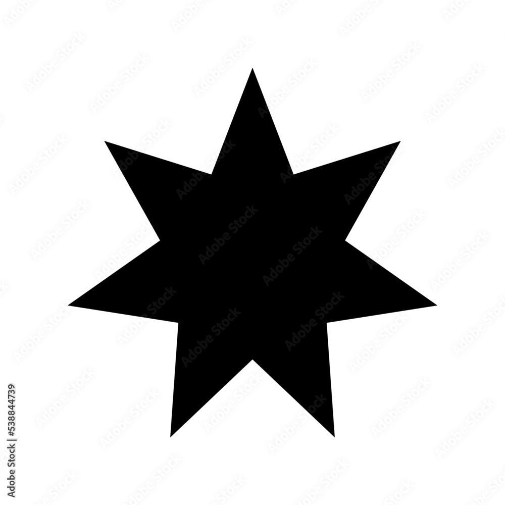 Bursting Star Vector Icon 