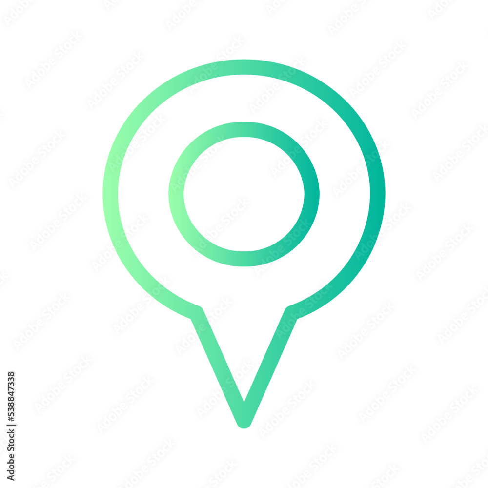 maps and location gradient icon maps and location gradient icon