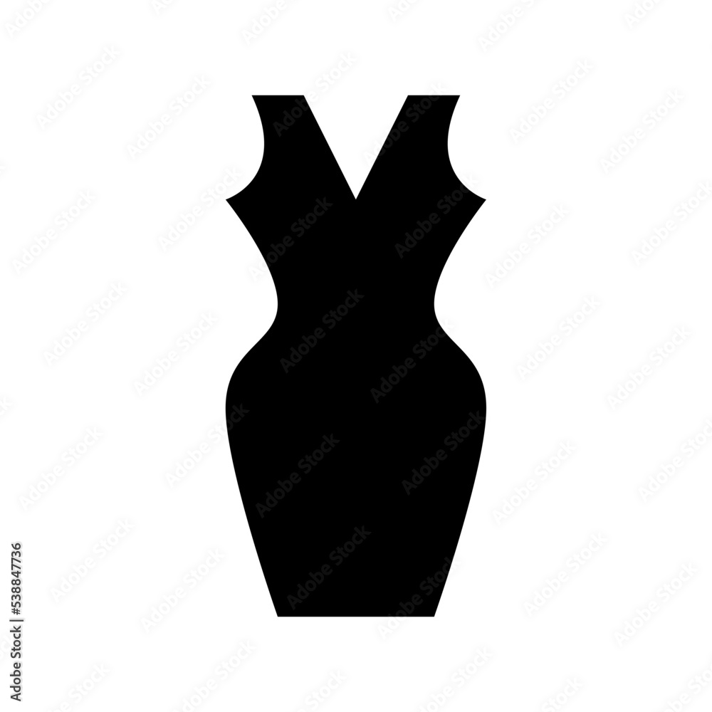 Sheath Dress Vector Icon Sheath Dress Vector Icon