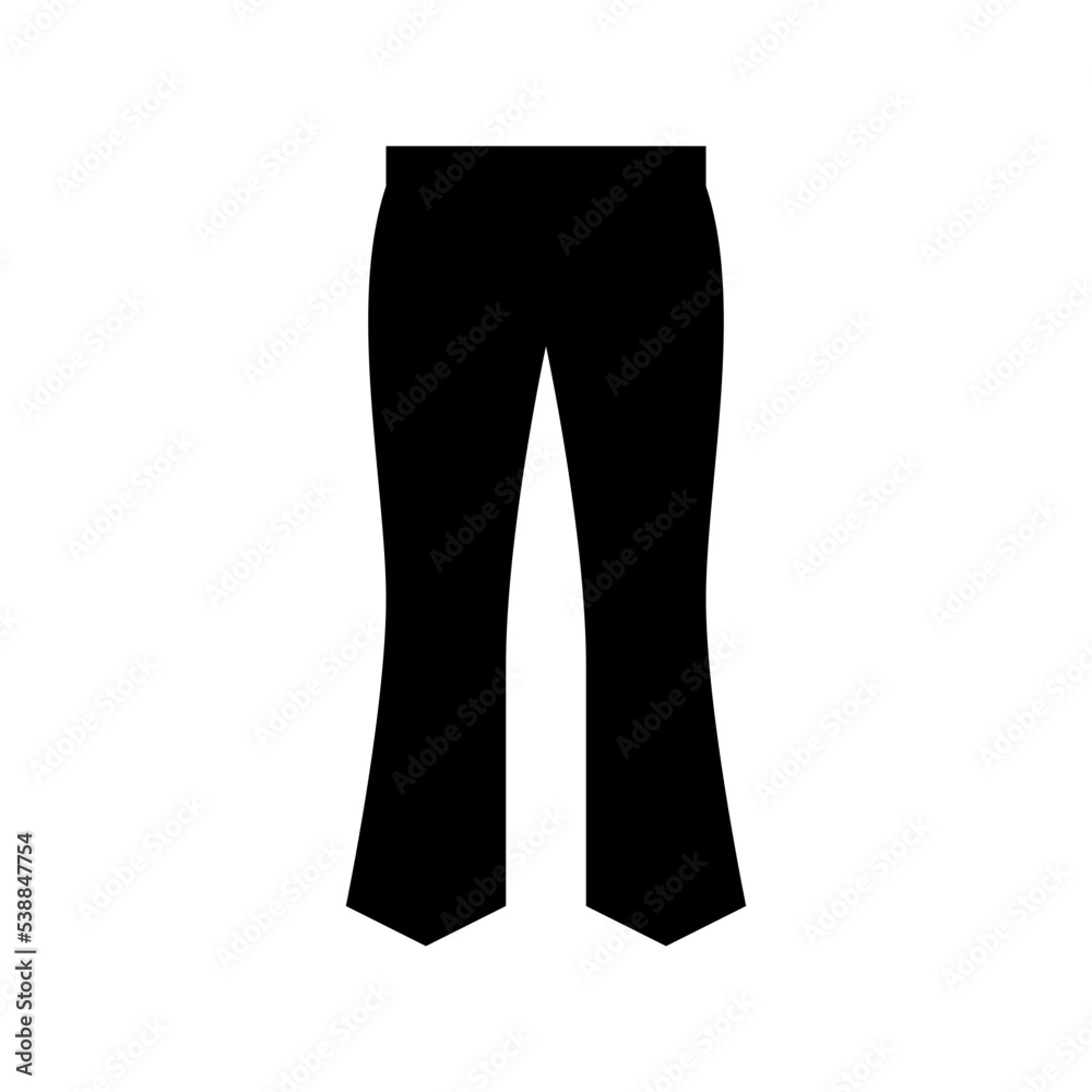 Fashion Pant Vector Icon Fashion Pant Vector Icon
