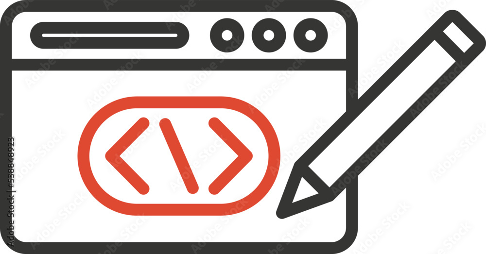 edit coding Vector icon which is suitable for commercial work and easily modify or edit it
edit coding Vector icon which is suitable for commercial work and easily modify or edit it