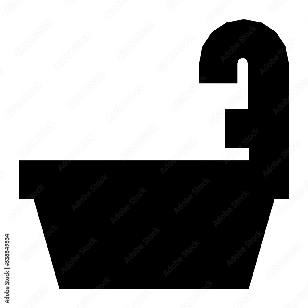 Bathtub Vector Icon Bathtub Vector Icon