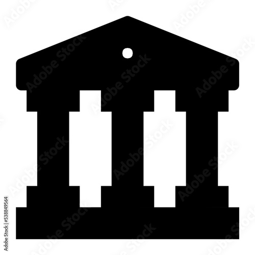 Courthouse Vector Icon