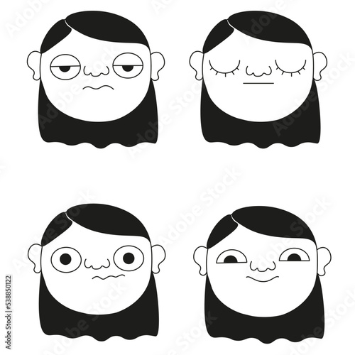 Vector expression illustration