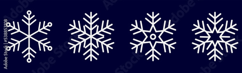 Snowflake vector Christmas icon logo snow Santa Claus Xmas cartoon character illustration symbol graphic
