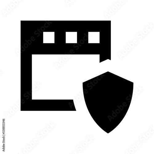 Free Download Web Security Flat Vector  Icon - GFXLoad