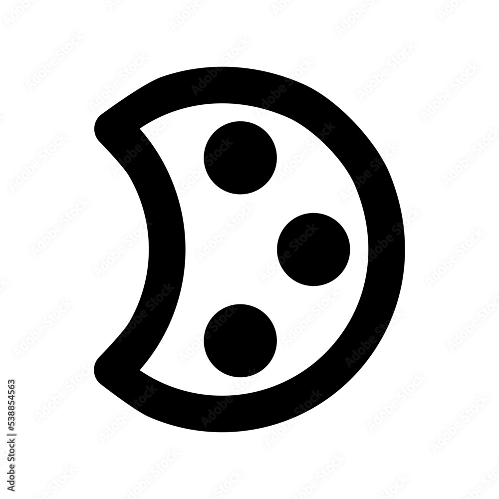 Fototapeta premium Paint Palette Flat Vector Icon