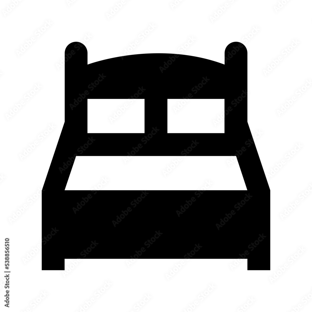 Bed Flat Vector Icon Bed Flat Vector Icon