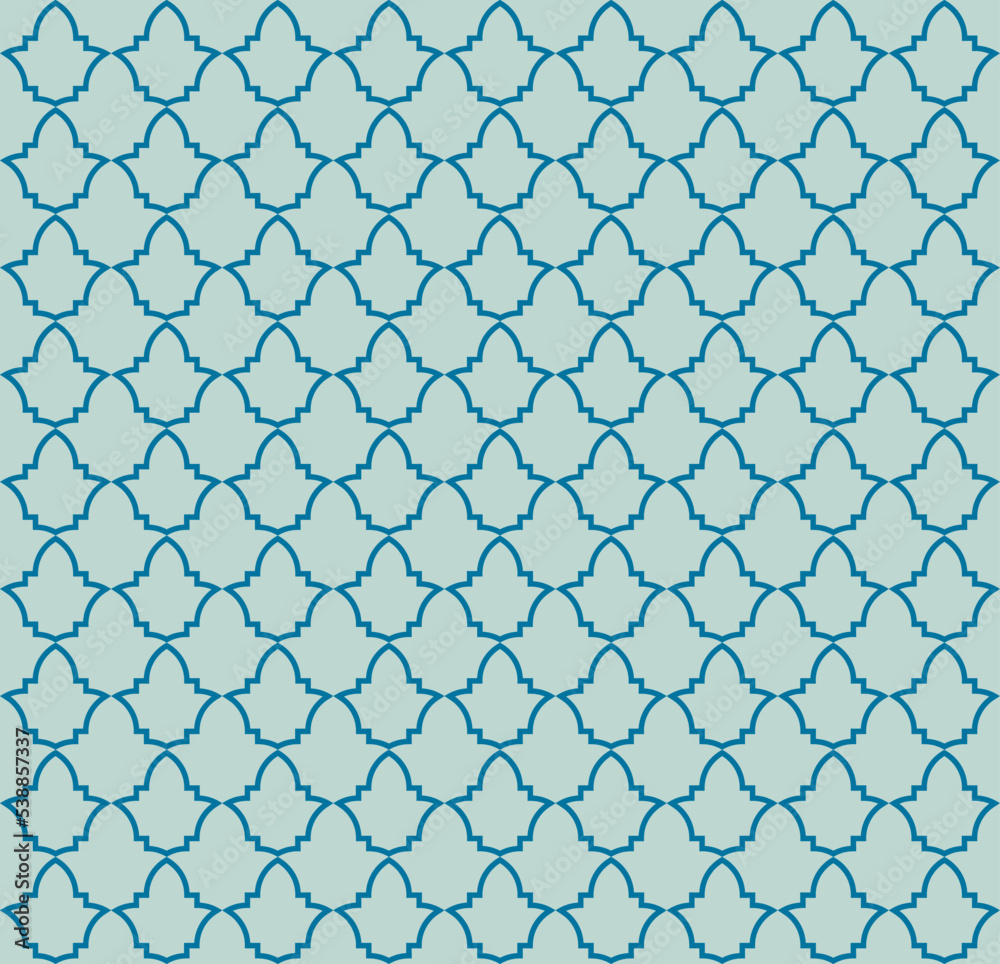Naklejka premium Seamless Geometric vector background Pattern.