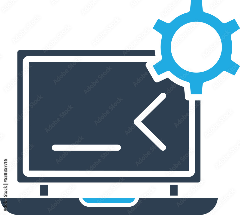 Command And Control Module Icon Cmd setting Vector icon which is suitable for commercial work and ...