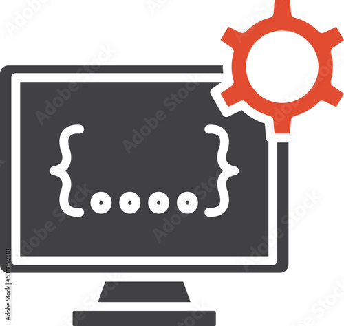 extension setting Vector icon which is suitable for commercial work and easily modify or edit it
