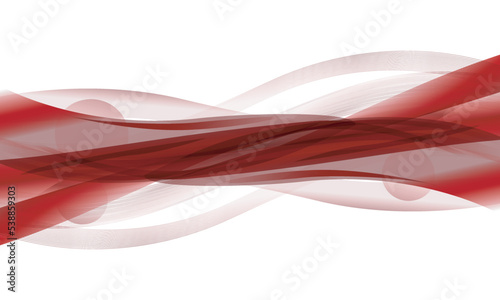 Red curve wave backdrop concept design background