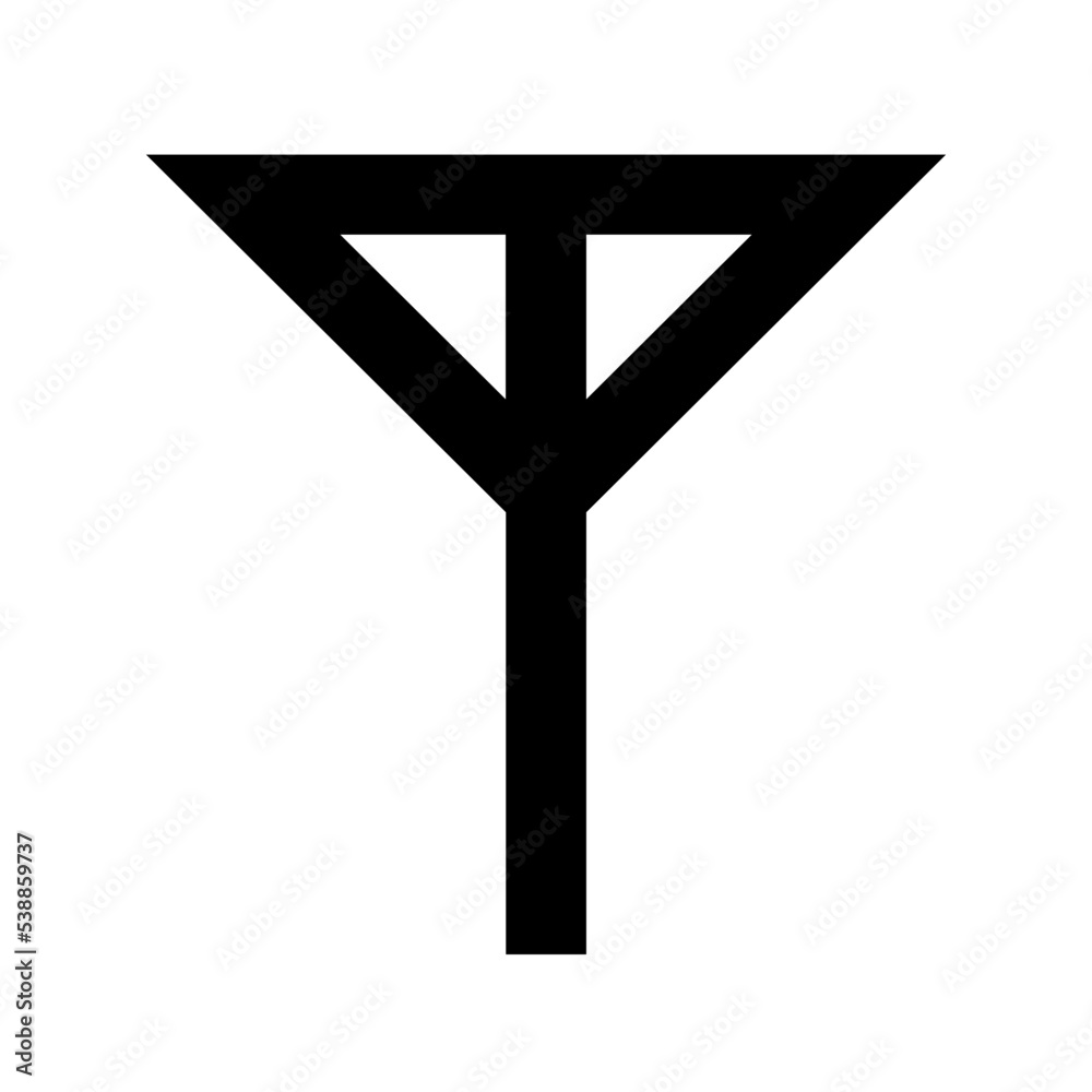 Radio Tower Flat Vector Icon Radio Tower Flat Vector Icon