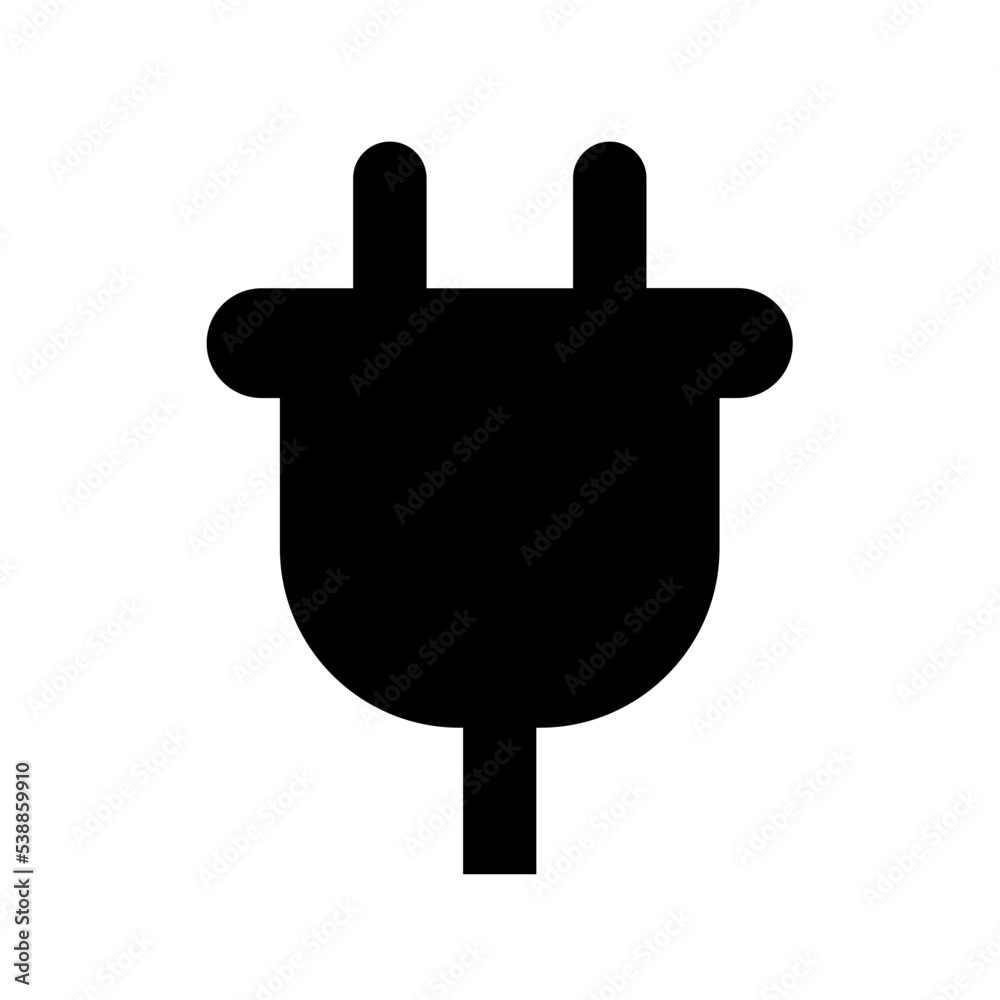Plug Flat Vector Icon Plug Flat Vector Icon