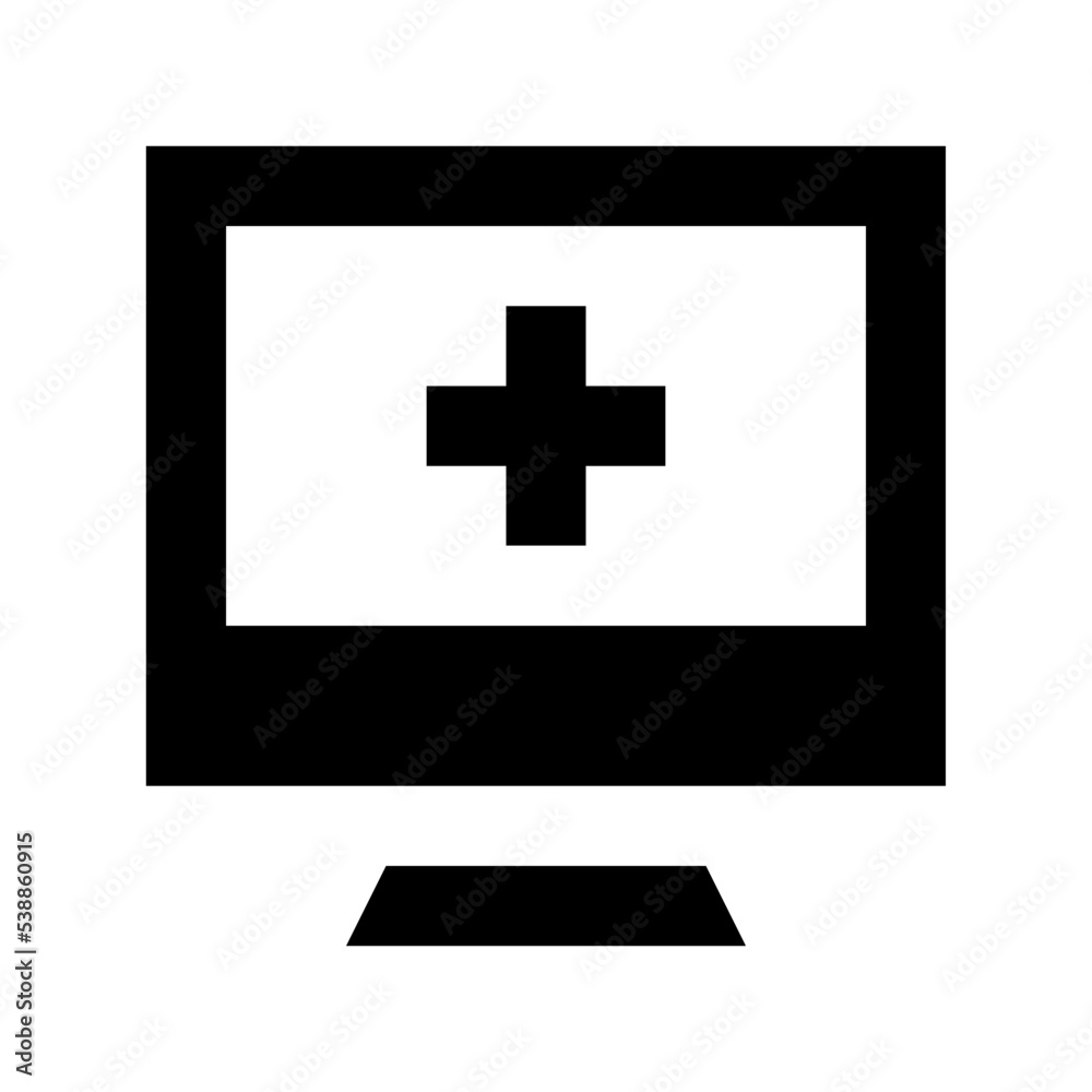 Fototapeta premium Online Aid Flat Vector Icon