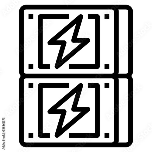 battery lithium icon