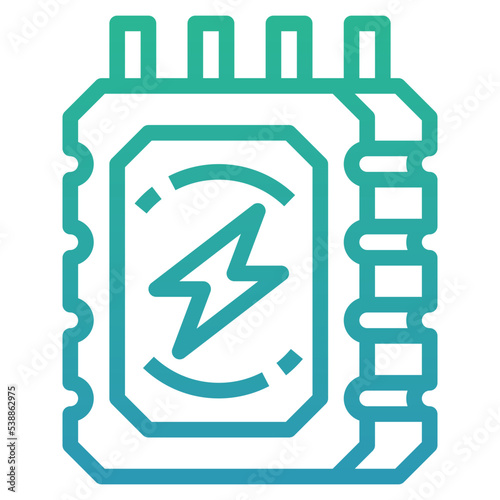 inverter electric icon