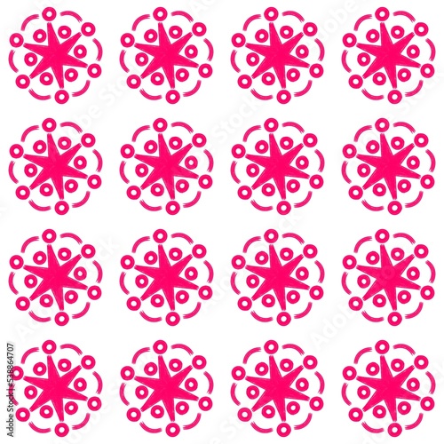 Pink star pattern, Pink star background, Pink star wallpaper.
