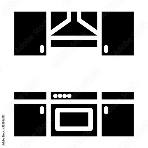 stove cabinet icon