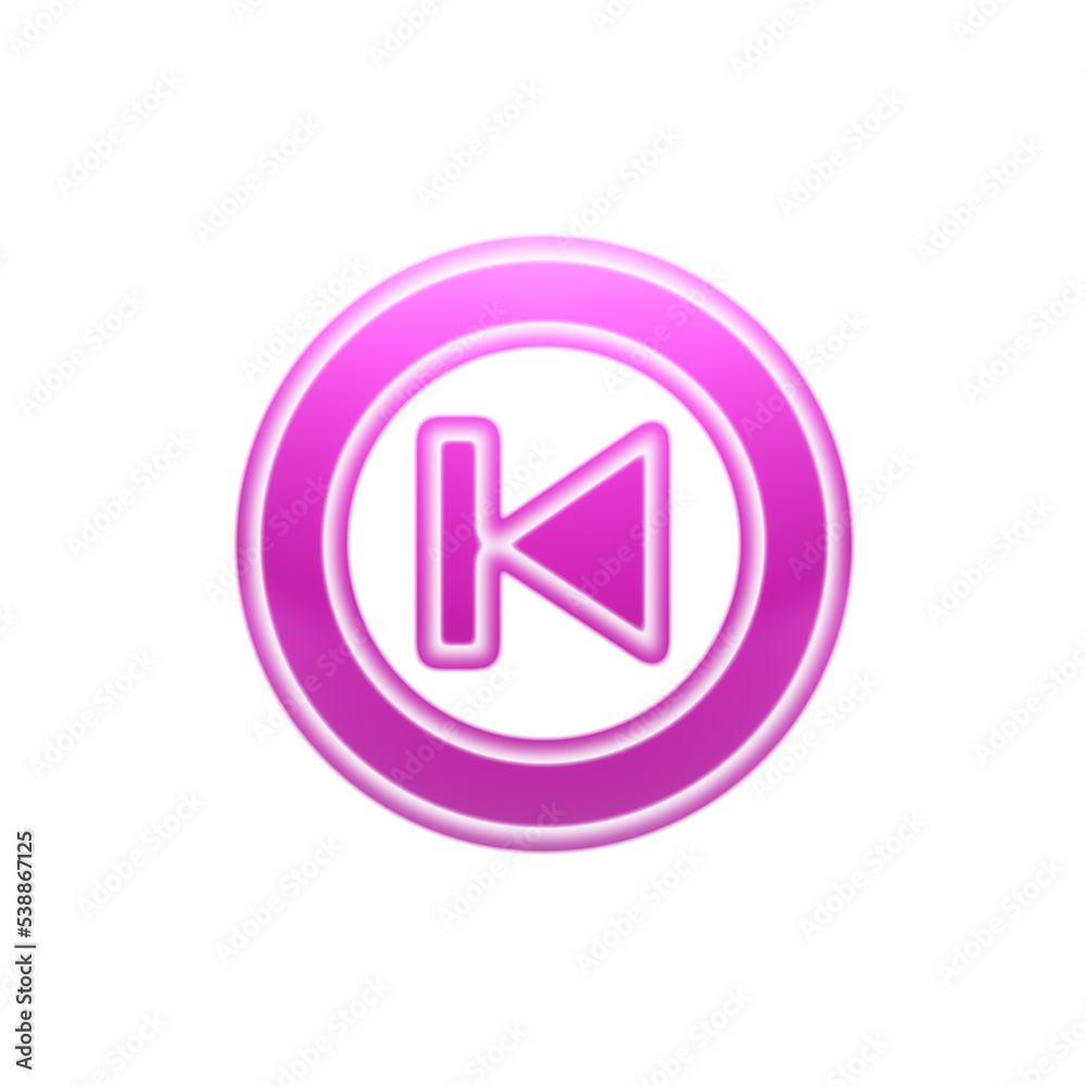 Rewind icon isolated in white background. Illustration. Rewind icon isolated in white background. Illustration.
