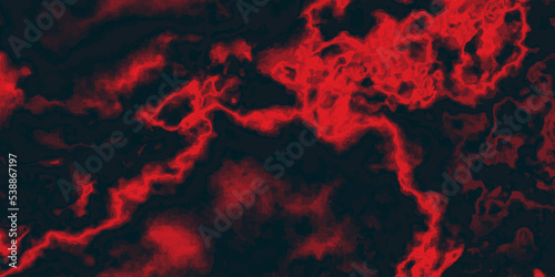 Red and black marble texture . hot red lava, fire abstract background. Natural environment, ecology, lush forest trees foliage. Beautiful botanical background.>