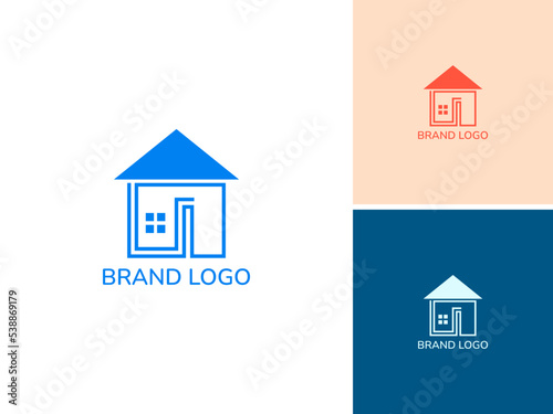 ILLUSTRATION PROPERTIES BUILDING RESIDENTIAL. HOUSE LOGO ICON DESIGN VECTOR. GOOD FOR APPARTMENT, REAL ESTATE