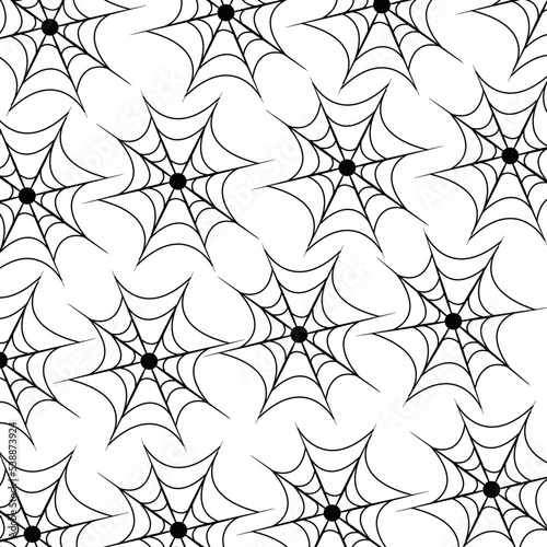 cobweb happy halloween holiday autumn pattern