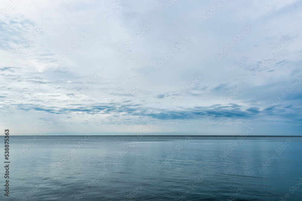 blue sky with clouds