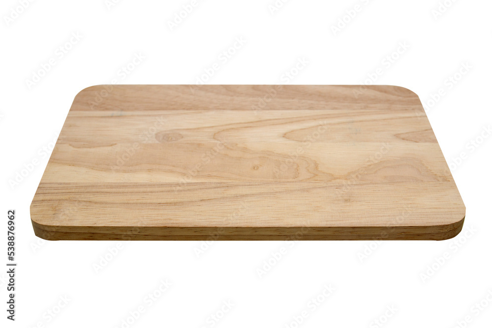 wooden plank or cutting board isolated on a white background wooden plank or cutting board isolated on a white background