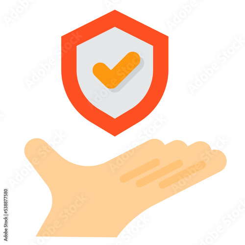 verify flat icon
