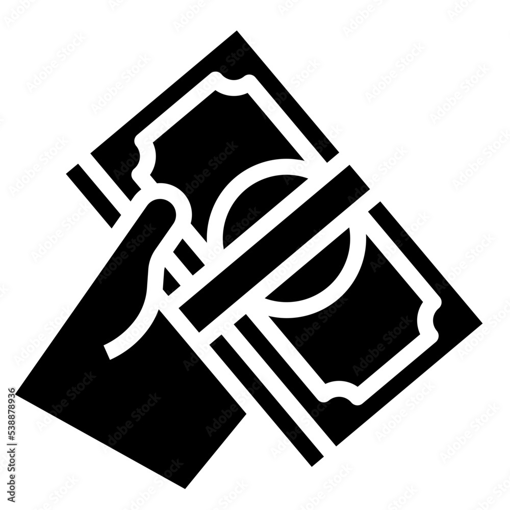 cash glyph icon cash glyph icon