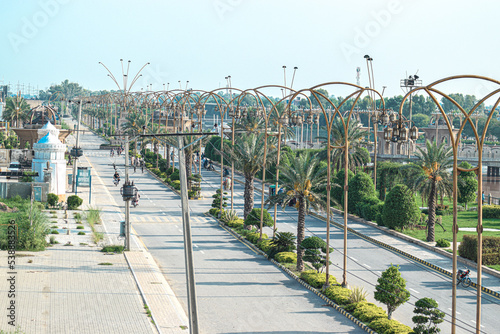 view of the city from the river