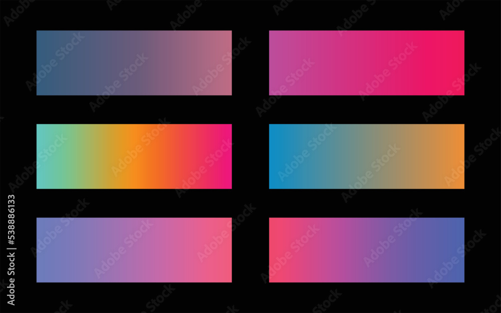 Gradient color background. Modern screen vector design for mobile app. Soft color gradients.