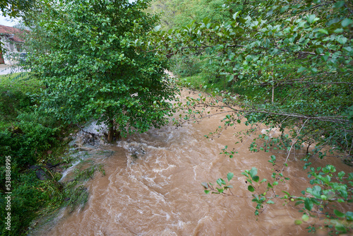 River flash flood photo