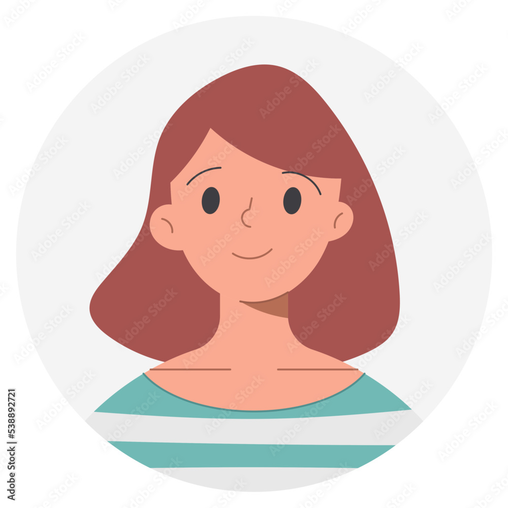 woman flat icon woman flat icon