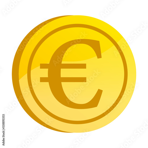 Popular mining gold coins vector design. Isolated crypto monetization and big income editable sign.