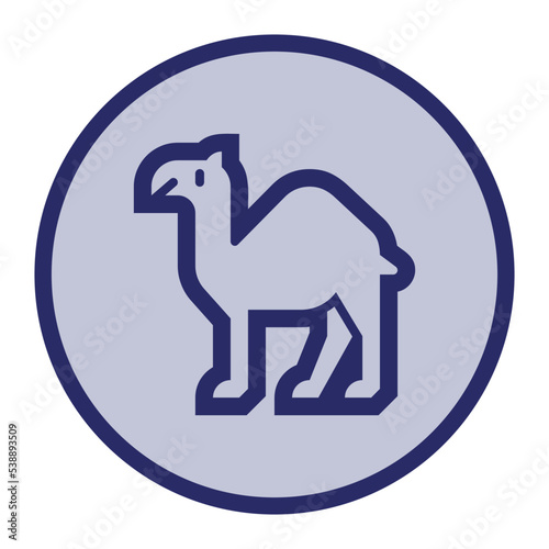 Popular editable animal icon. In round colorful vector icon.  Small or big mouse, chicken, cat, dog, pig, elephant, camel, frog, bear, koala, bull, panda, wolf, rabbit